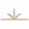 Ekena Millwork Richland Smooth Timber Gable Bracket, Douglas Fir, 60"W x 35"H x 1 1/2"D x 3 1/2"F, 14/12 Pitch GBW060X35X0204RIC00SDF - alternate 2